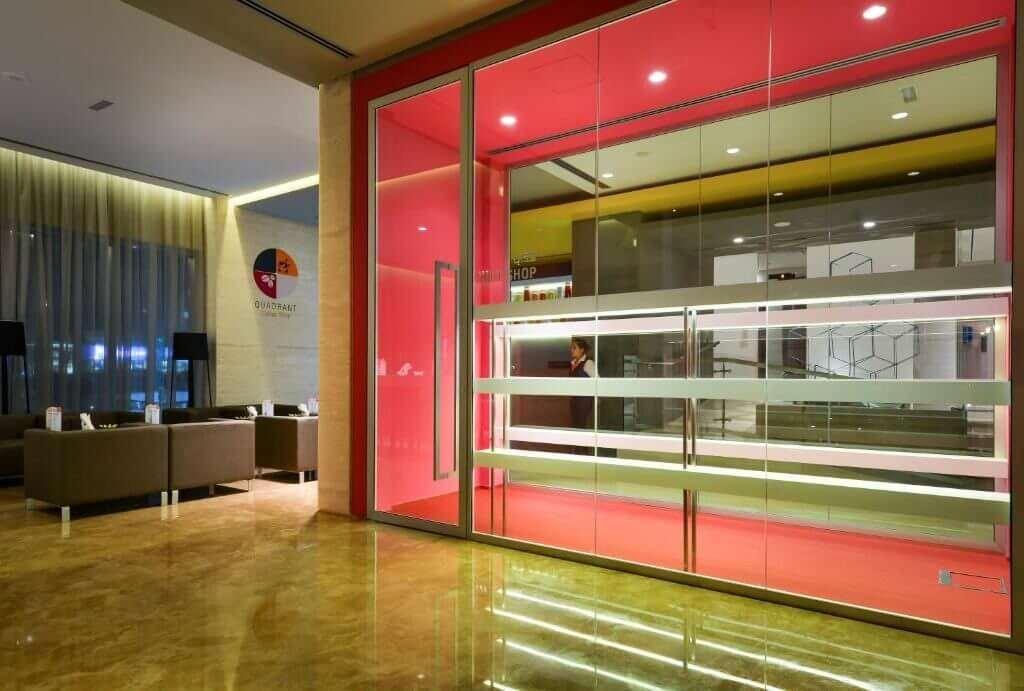 Hotel 72 Sharjah Waterfront Interior foto The lobby of the hotel